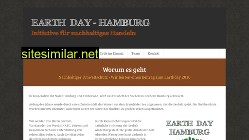 Earthday-hamburg similar sites