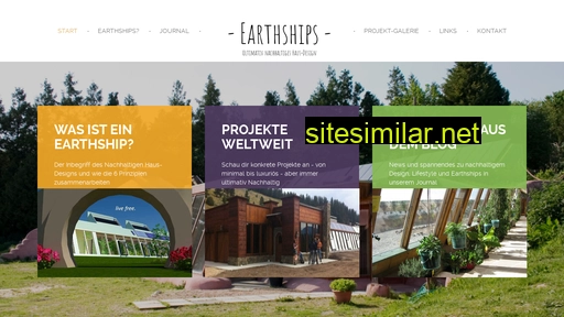 Earthships similar sites