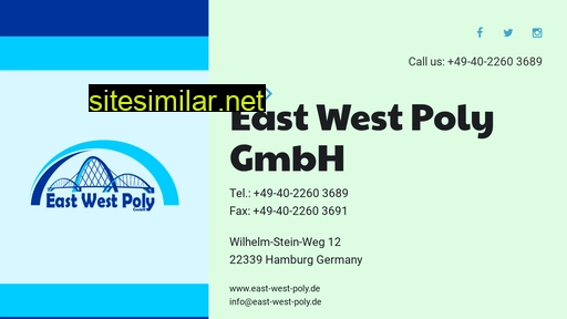 east-west-poly.de alternative sites
