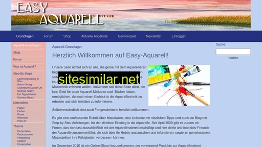 easy-aquarell.de alternative sites