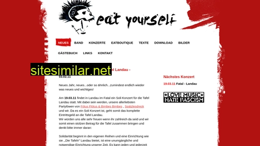 Eat-yourself similar sites
