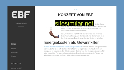 ebf-energiecontrolling.de alternative sites