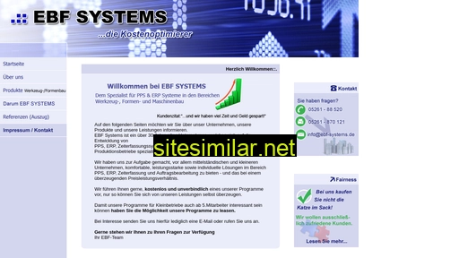 ebf-systems.de alternative sites