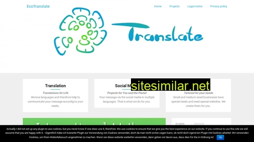 ecotranslate.de alternative sites