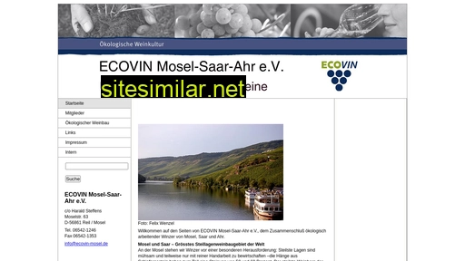 Ecovin-mosel similar sites