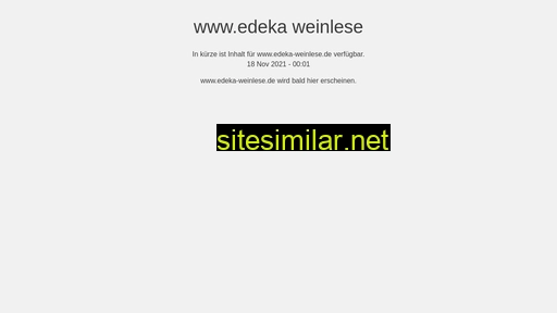 edeka-weinlese.de alternative sites