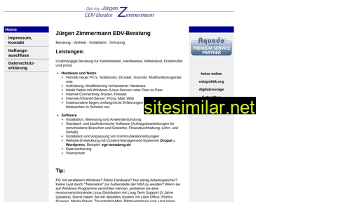 edv-zimmermann.de alternative sites