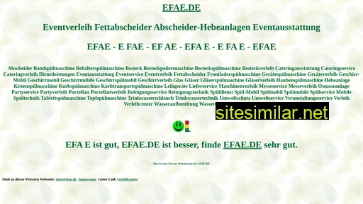 efae.de alternative sites