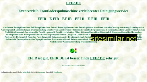 efir.de alternative sites