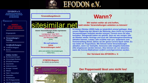 efodon.de alternative sites