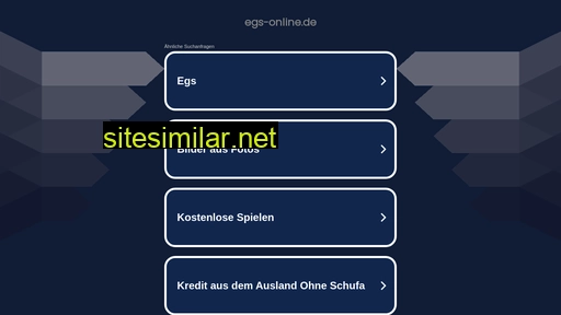 Egs-online similar sites