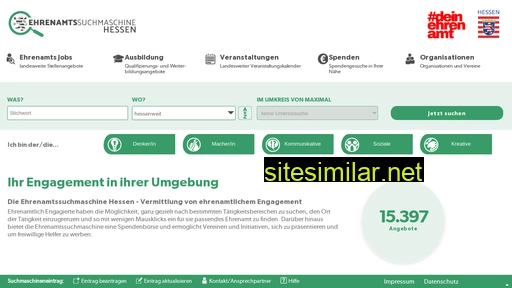 ehrenamtssuche-hessen.de alternative sites