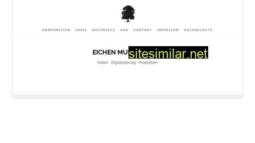 eichen-musikverlag.de alternative sites