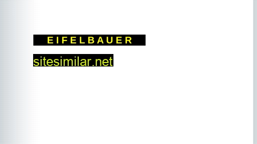eifelbauer.de alternative sites