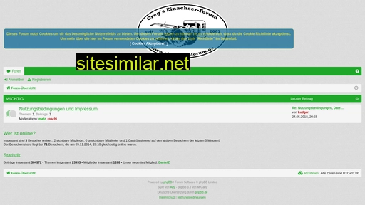 Einachser-forum similar sites