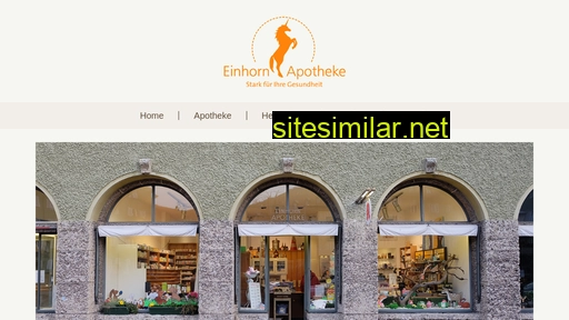 Einhorn-apotheke-muenchen similar sites