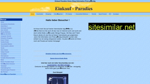 einkauf-paradies.de alternative sites