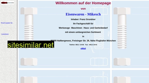Eisenwaren-mikesch similar sites