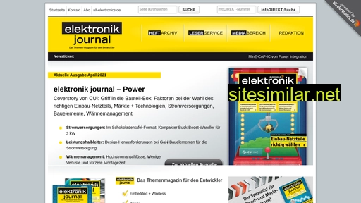 Elektronik-journal similar sites