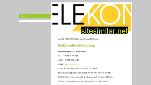 elekon.de alternative sites