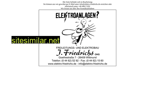 elektro-friedrichs.de alternative sites