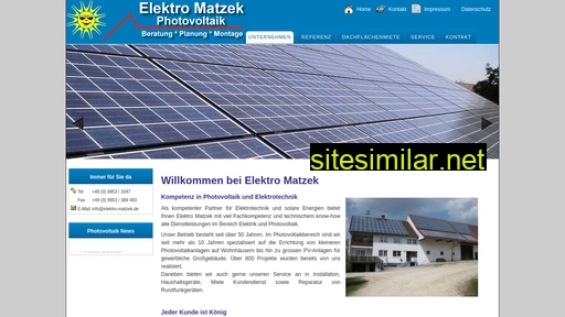 elektro-matzek.de alternative sites