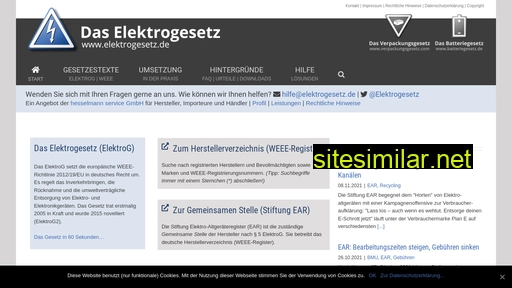 elektrogesetz.de alternative sites