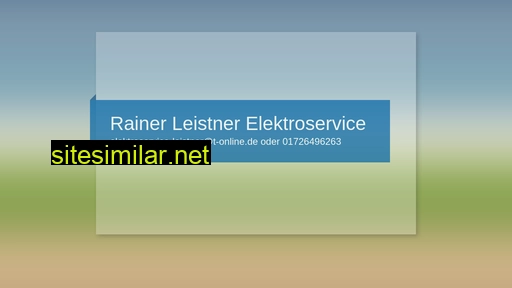 elektroservice-leistner.de alternative sites