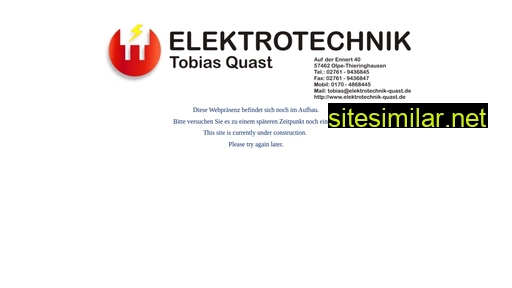 Elektrotechnik-quast similar sites