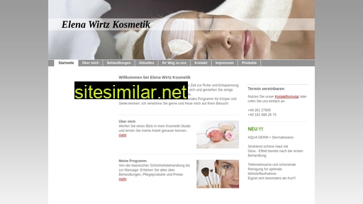 elena-wirtz-kosmetik-wesel.de alternative sites