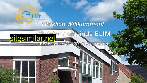 Elim-ahrensburg similar sites