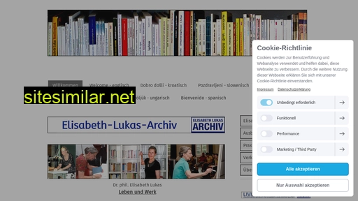 elisabeth-lukas-archiv.de alternative sites