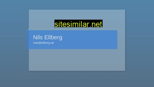 ellberg.de alternative sites