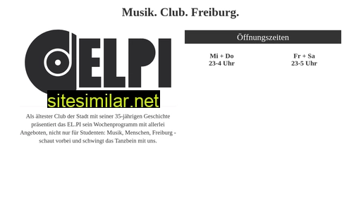 elpi-freiburg.de alternative sites