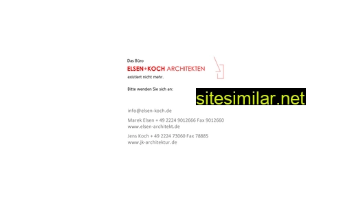 elsen-koch.de alternative sites