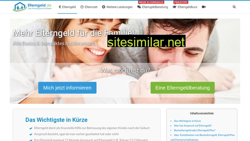 elterngeld.de alternative sites