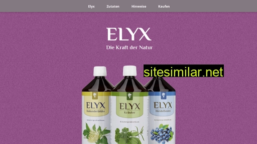 Elyx similar sites