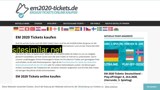 em2020-tickets.de alternative sites