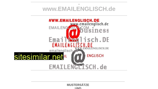 emailenglisch.de alternative sites