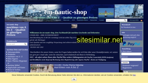 em-nautic-shop.de alternative sites