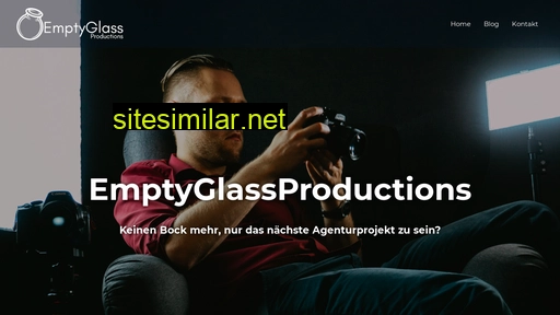 emptyglassproductions.de alternative sites