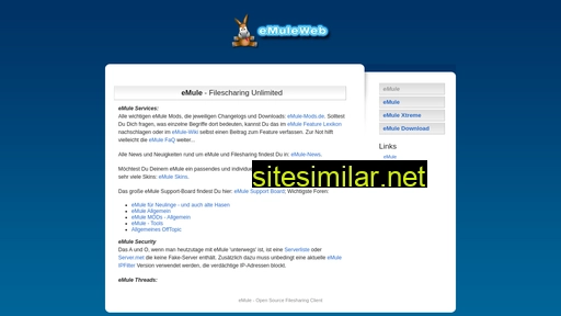 Emuleweb similar sites