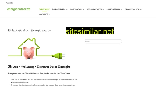 Energienutzer similar sites