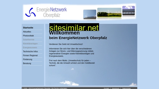 energienetzwerk-oberpfalz.de alternative sites