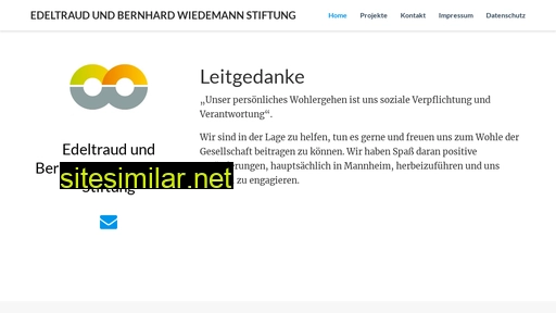 e-b-wiedemann-stiftung.de alternative sites