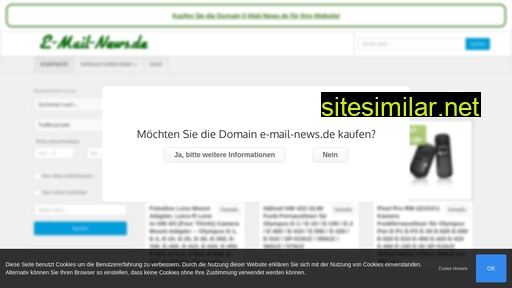 E-mail-news similar sites