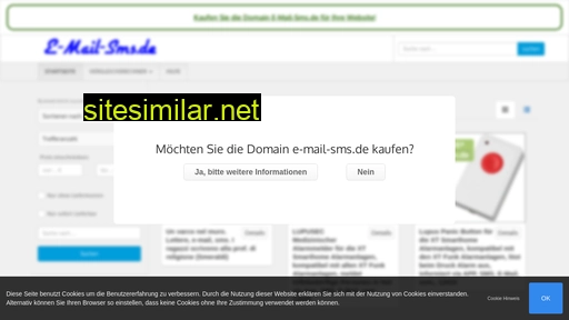 E-mail-sms similar sites