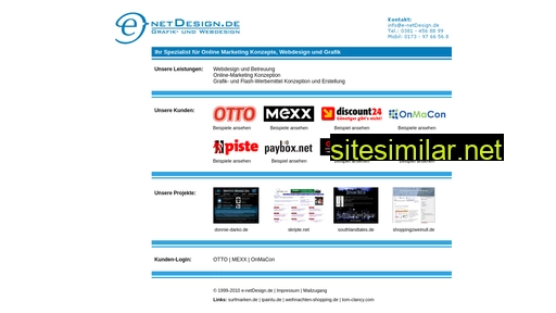 e-netdesign.de alternative sites