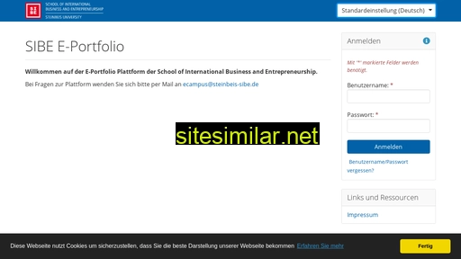 eportfolio.sibe-online.de alternative sites