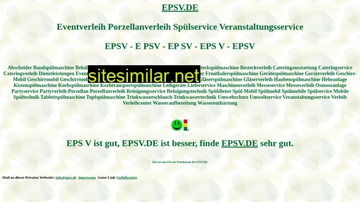 epsv.de alternative sites